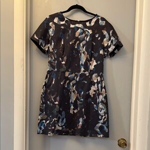 French Connection Multicolor Abstract Dress